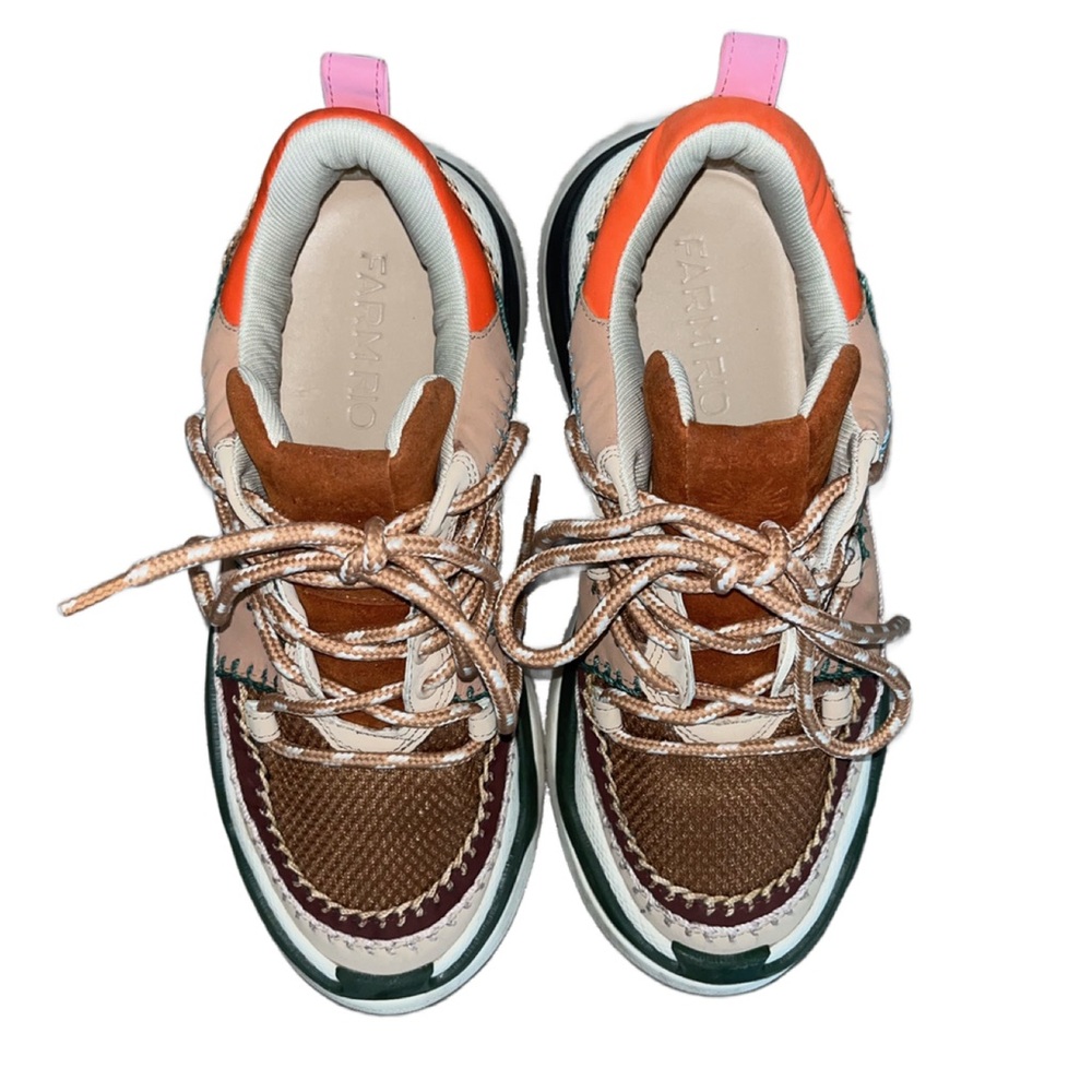 FARM RIO COLORFUL ZIGZAG SNEAKERS